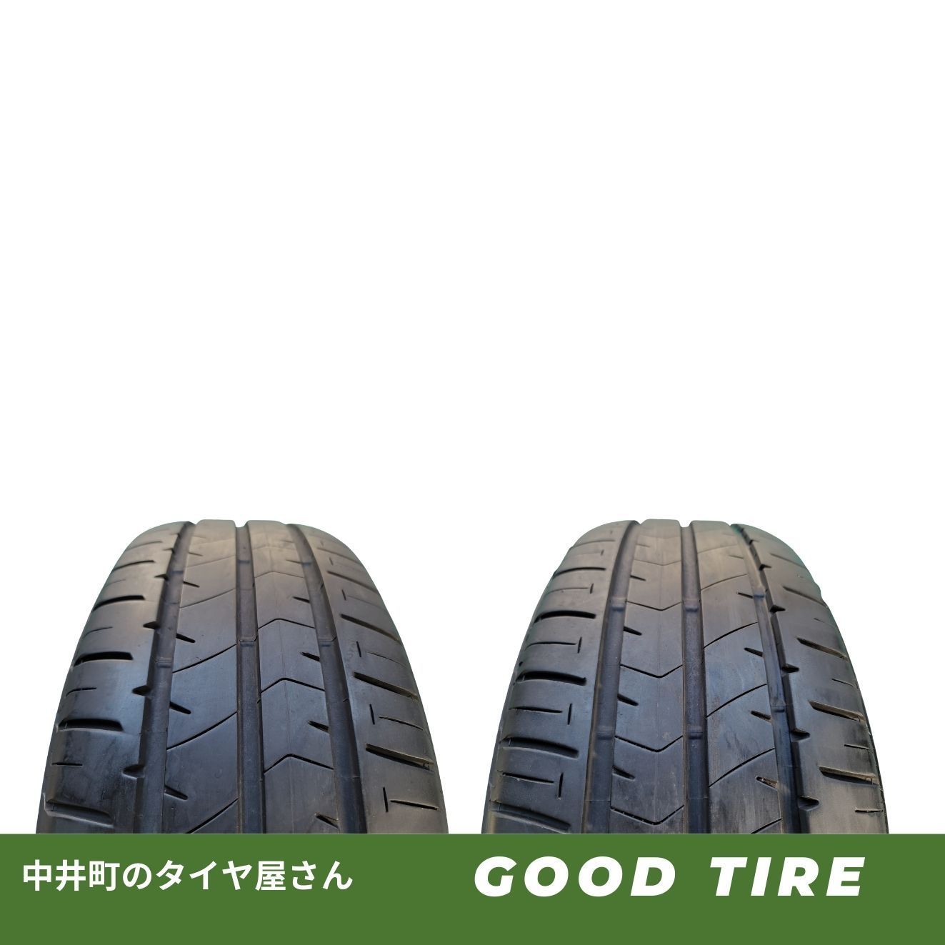 215 55 R 17 ブリヂストン ECOPIA NH 100 RV 2019年製 夏用 2本セット 8分山 タイヤ エスティマ クラウン オデッセイ 7301