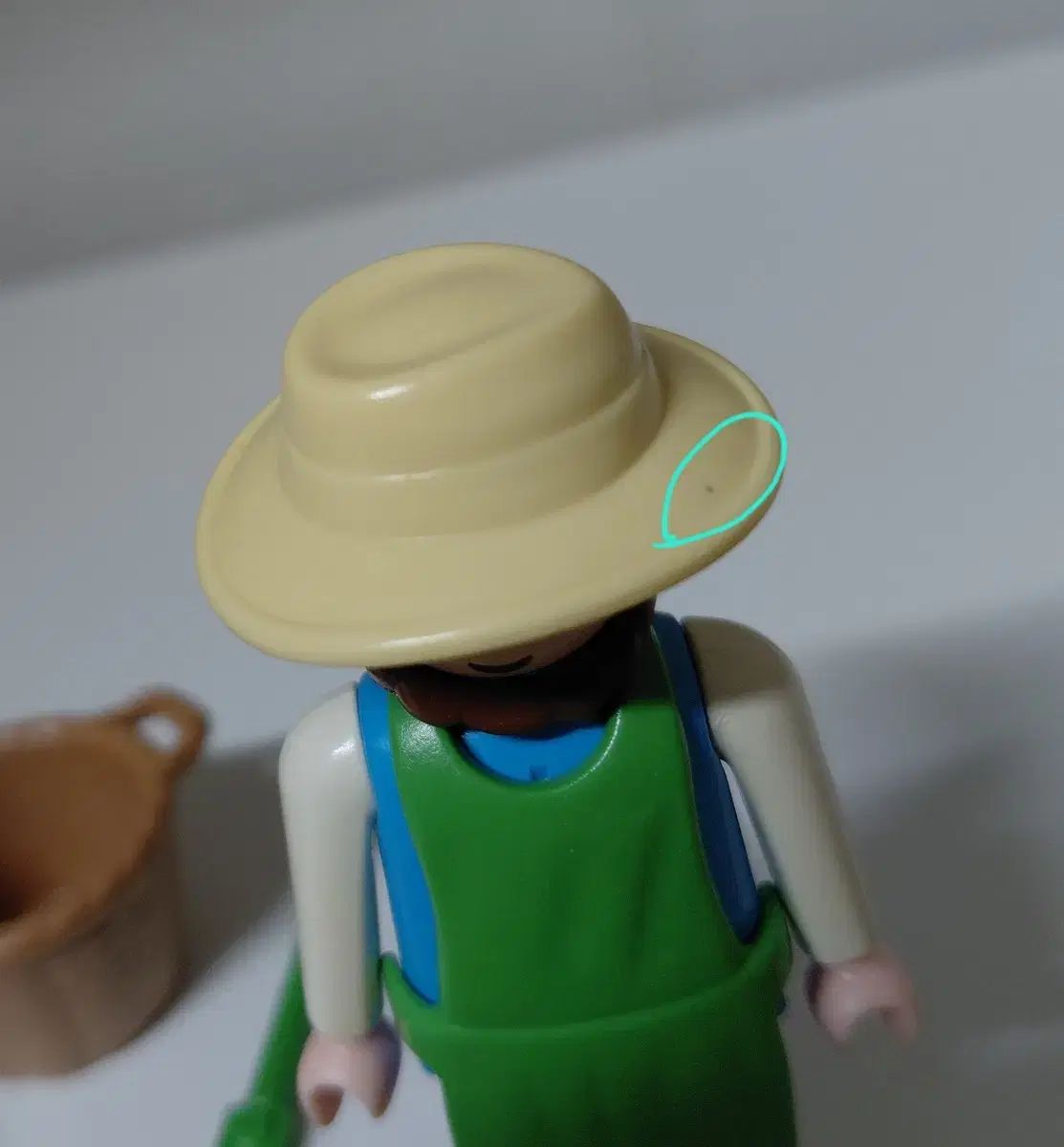 プレイモービル 3752 農家 開封 (ボックスなし トップス 変色