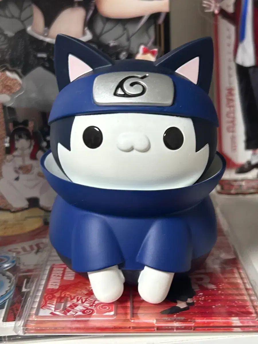 NARUTO -ナルト- ニャルト うちは サスケ 猫 フィギュア MEGAキャット