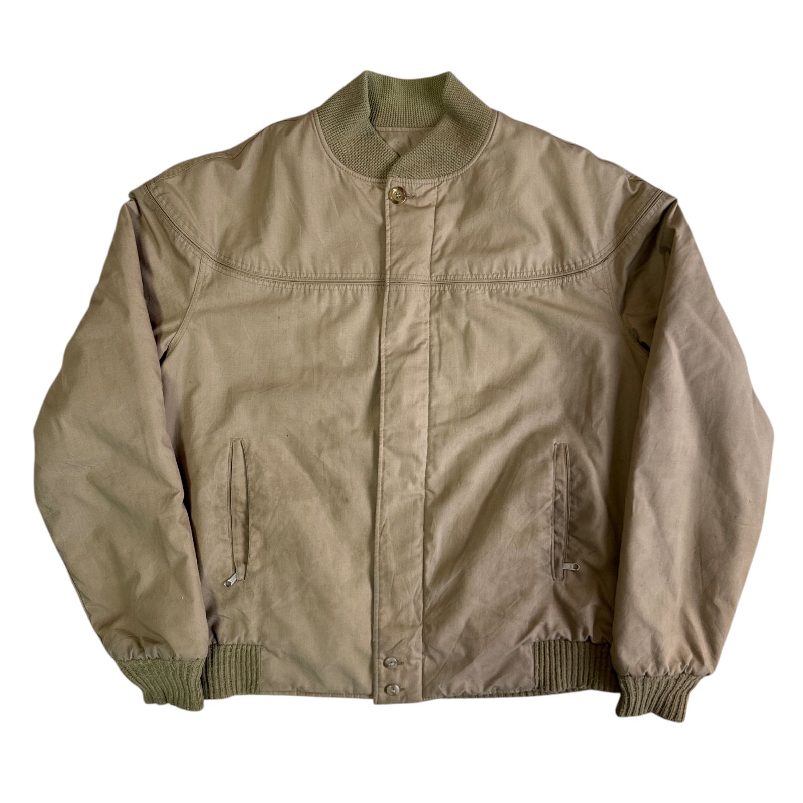 70s Derby Of San Francisco Derby Jacket ベージュ USA ダービーオブ 