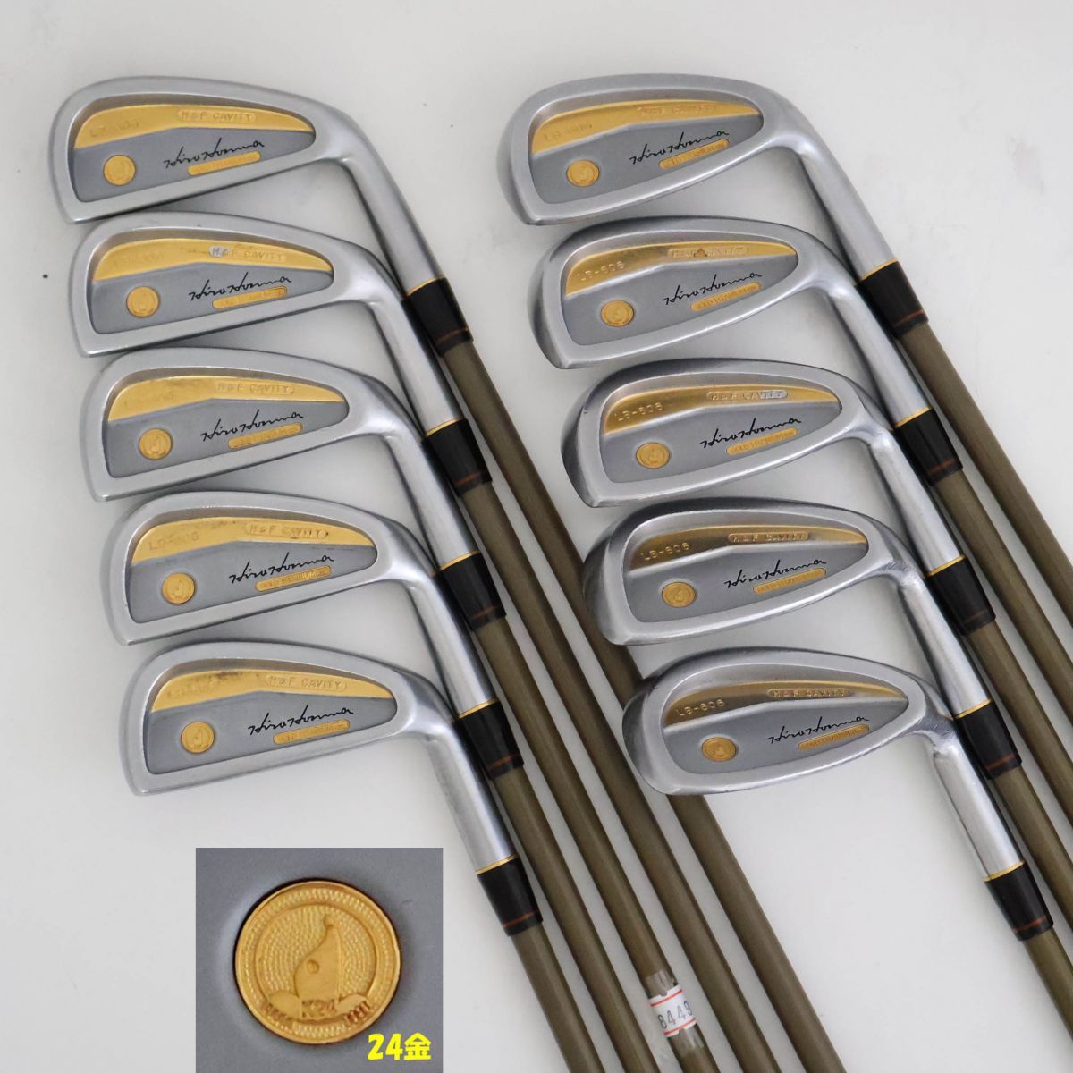 ○【金七宝！5つ星】【K24金】金モグラ！ホンマ☆LB-606 H&F CAVITY