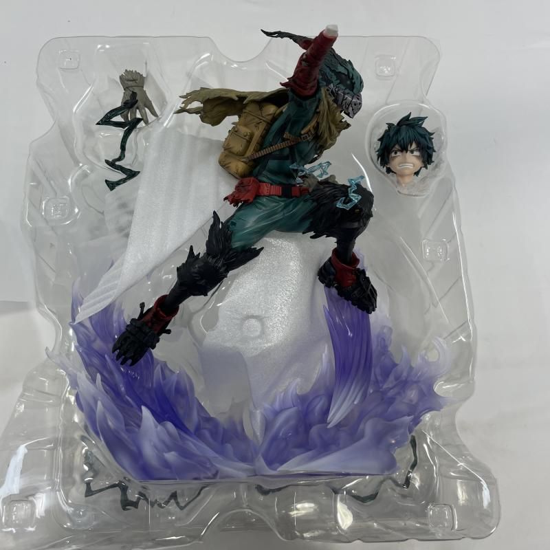 中古】開封)KOTOBUKIYA ARTFX J 緑谷出久 黒デクVer. 1/8スケール