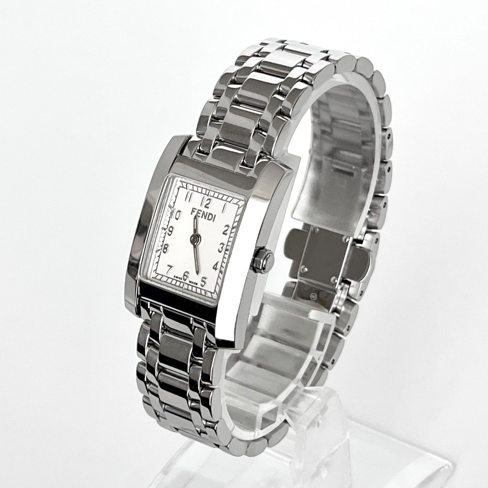 フェンディ 7000L レディース 腕時計 磨き済み 美品】FENDI 電池新品