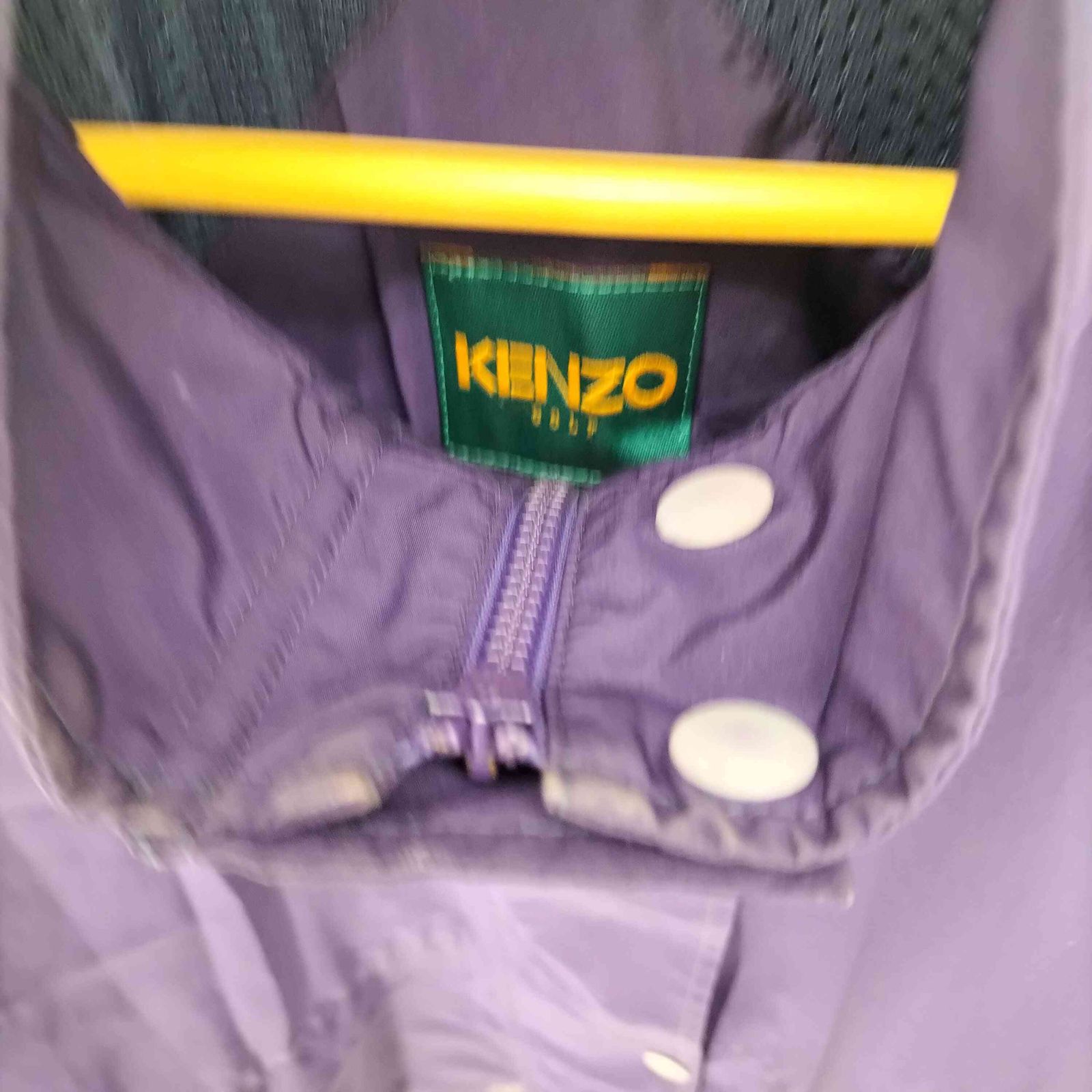 ケンゾーゴルフ KENZO GOLF ロゴ プリント 裏地メッシュ