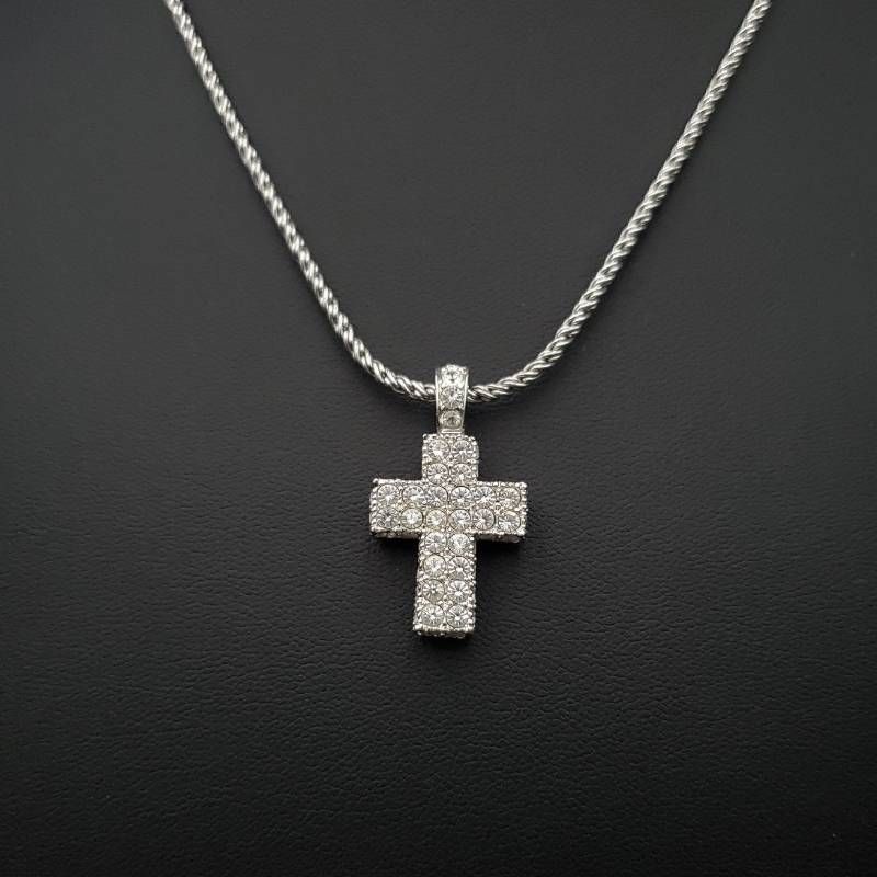 SWAROVSKI スワロフスキー ネックレス ペンダント クロス 十字架 