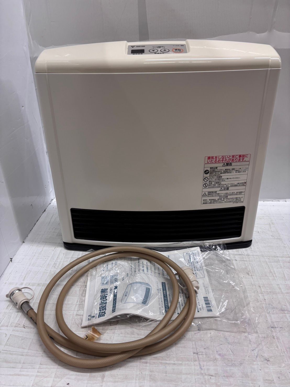 h10389 リンナイ ガスファンヒーター RC-M4003E 都市ガスホース付