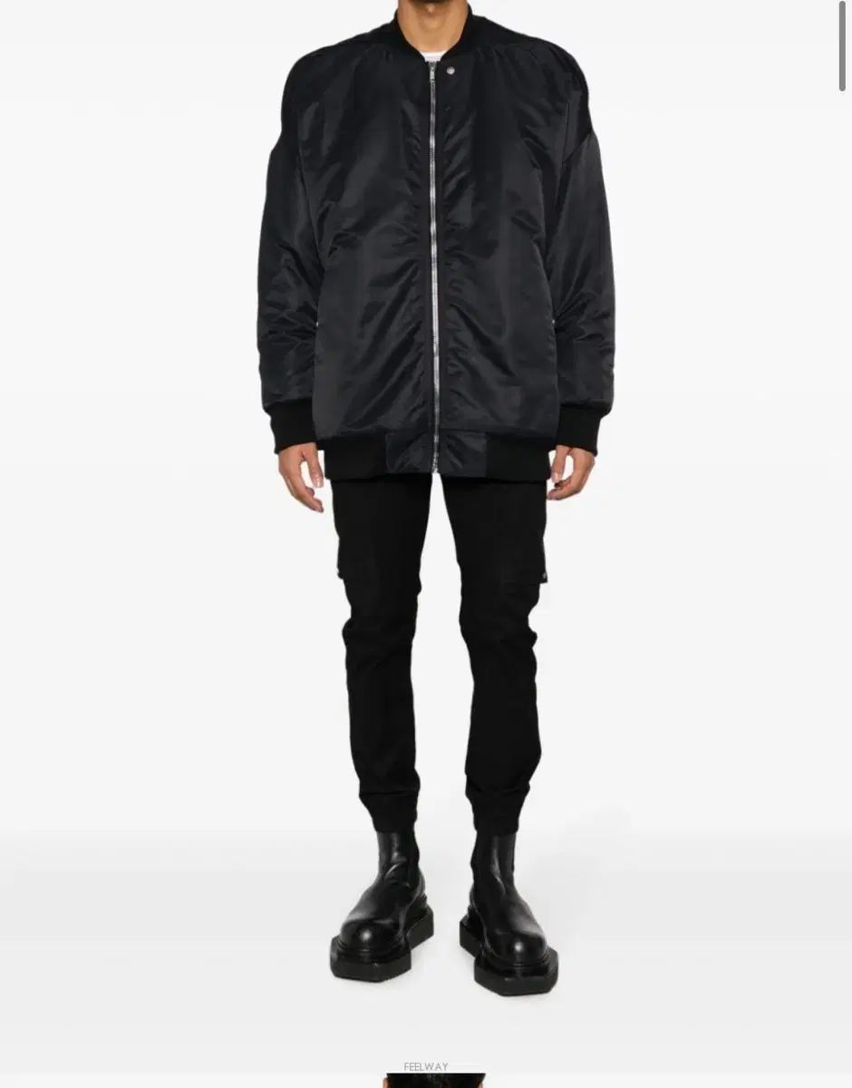 y*読様 リックオウエンス　ダークシャドウ　ブラック フライトジャケット　ボンバ y*読様 リックオウエンス ダークシャドウ ブラック フライトジャケット