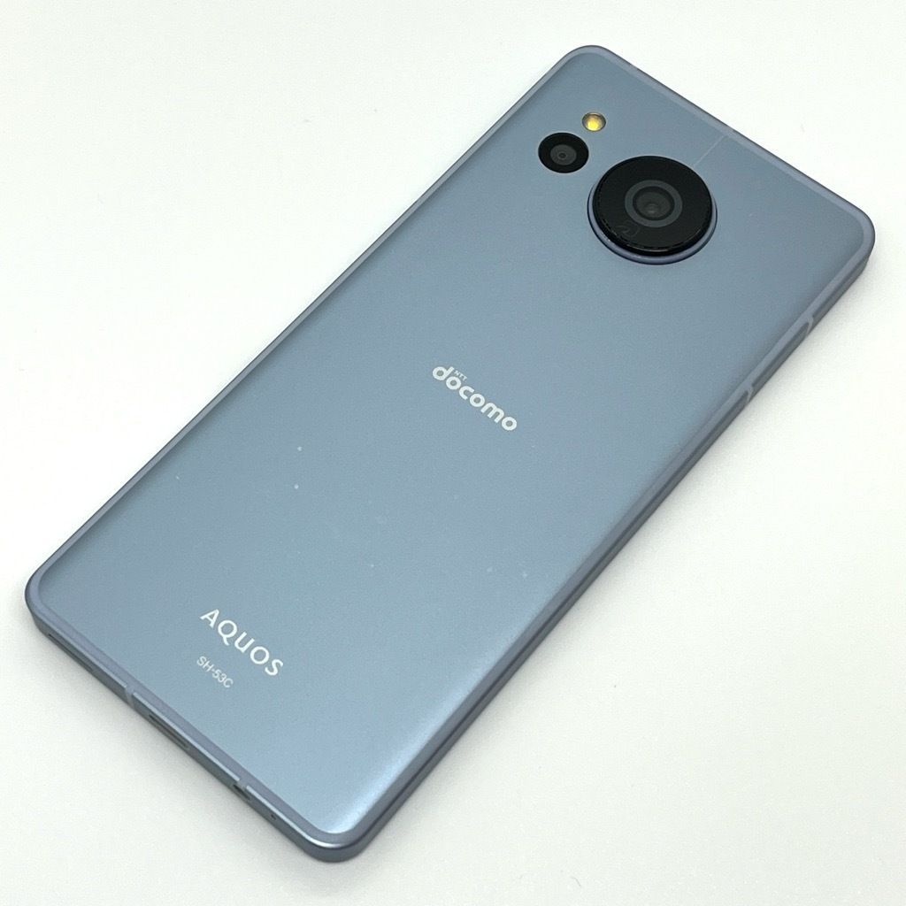 美品】AQUOS sense7 SH-53C docomo SIMフリー 128GB／6GB ブルー