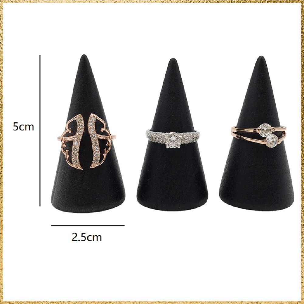 ☆送料無料☆Color:ブラック 20個セット siawadeky リングスタンド 20