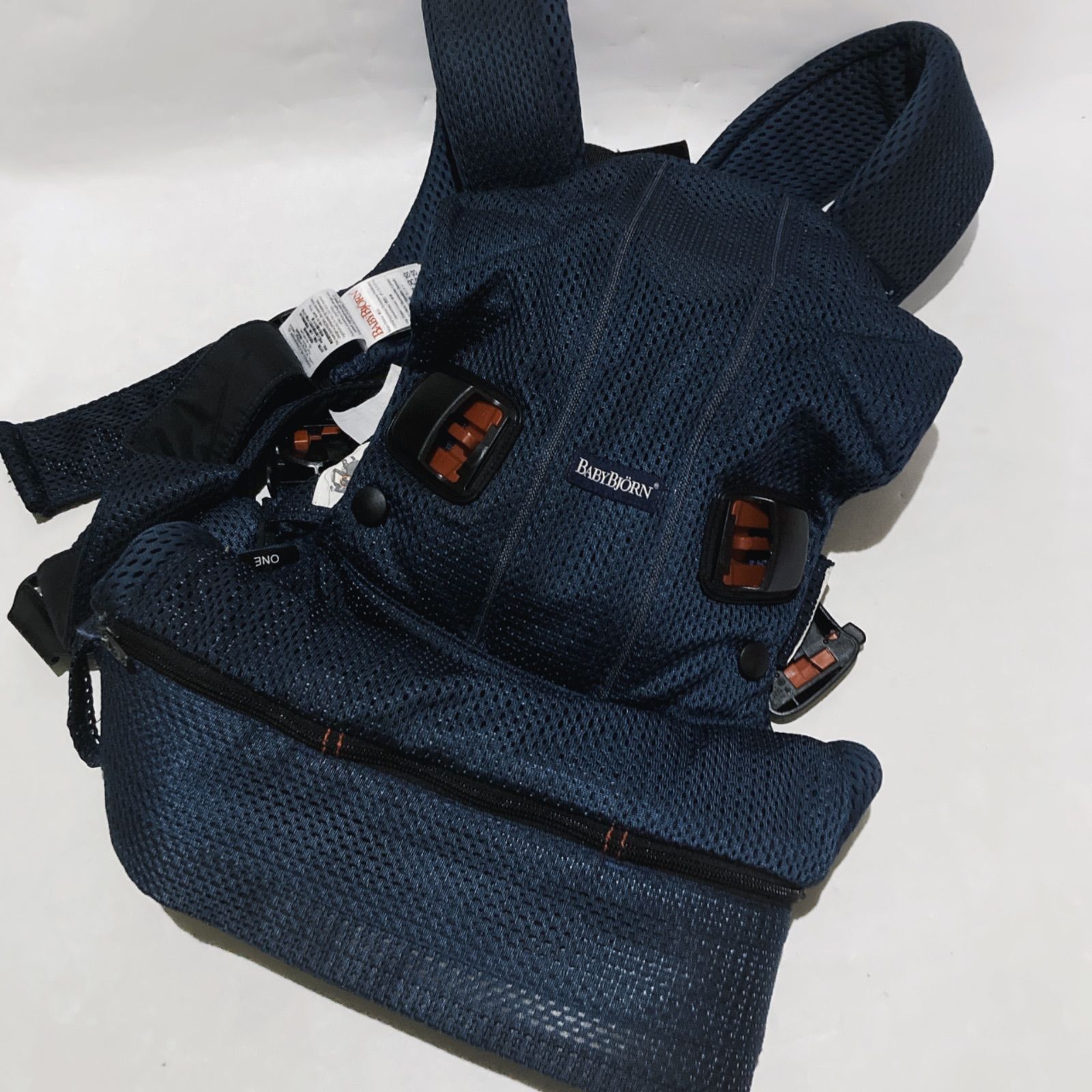 箱付き美品】BABYBJORN ONE KAI AIR ワンカイエアー メッシュ 抱っこ紐