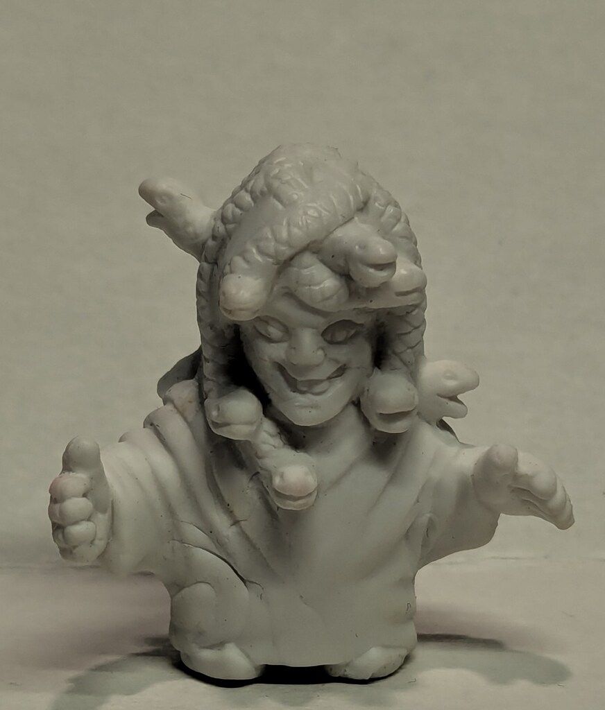 刻印妖怪消しゴム ヨウカイ ゴーゴン 白色