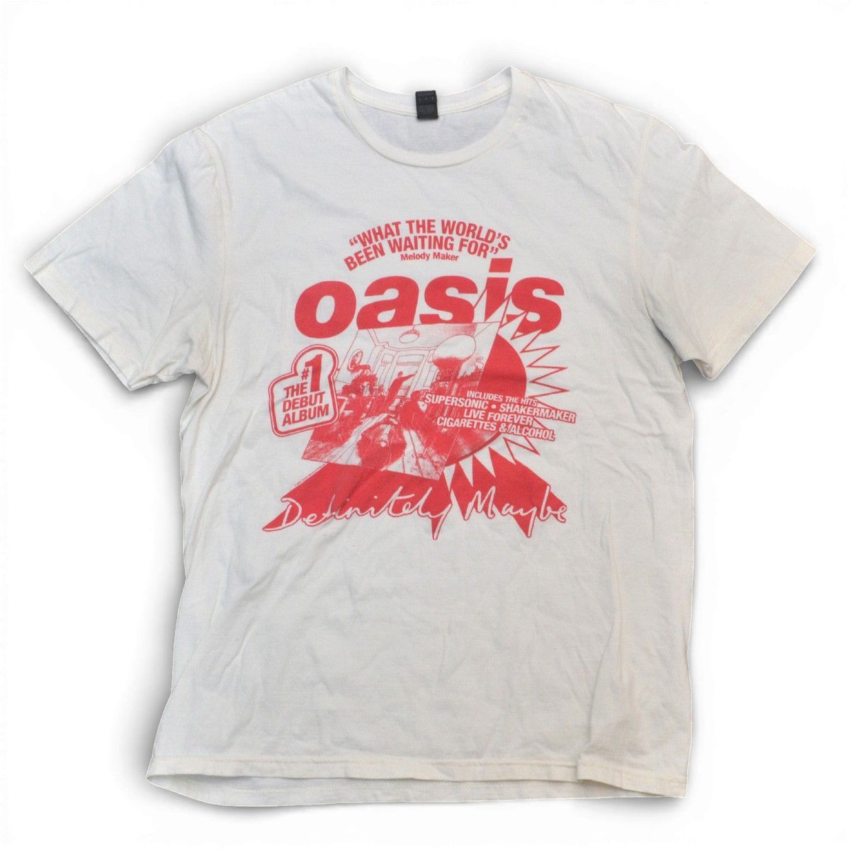 oasis オアシス プリントTシャツ バンドTシャツ 半袖 2024コピーライト
