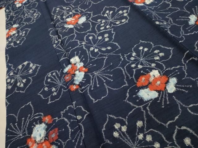平和屋着物□上質な紬 舞花文 正絹 逸品 AABE6072sx - メルカリ