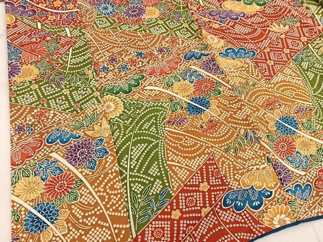 平和屋着物□上質な小紋 松竹梅 正絹 逸品 BAAW1827mz - メルカリ