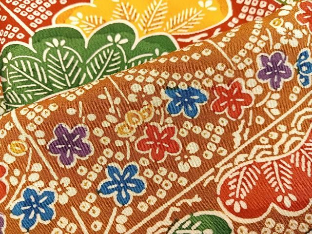 平和屋着物□上質な小紋 松竹梅 正絹 逸品 BAAW1827mz - メルカリ