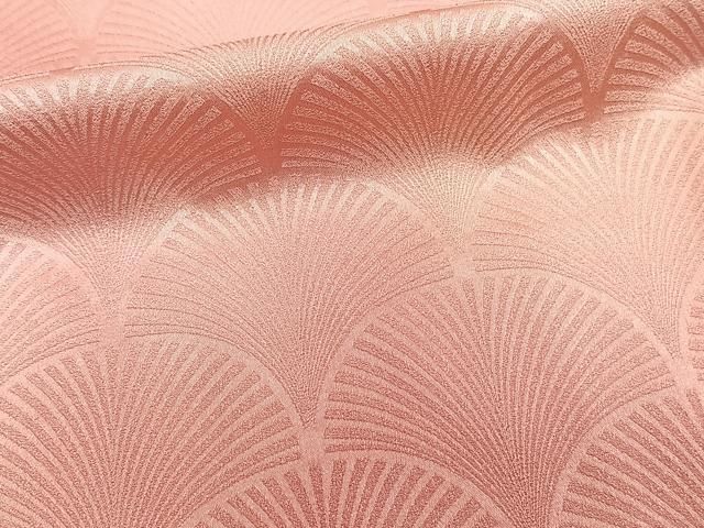 平和屋着物□上質な小紋 霞青海波 暈し染め 正絹 逸品 CABB2781xi