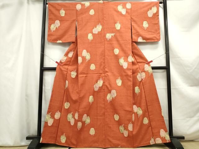 平和屋着物○上質な小紋 紬 蛍暈し 正絹 逸品 DAAZ7283ud 2026年