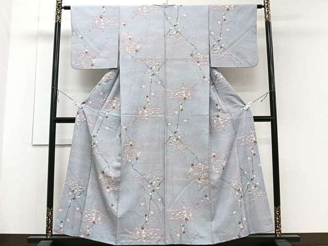 平和屋着物□小紋 枝梅文 暈し染め 金彩 洗える着物 CABB8437xi - メルカリ