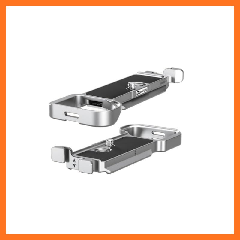 新品】 LEOFOTO L型プレートLPS-ZV-E1 シルバー ブラケット カメラ