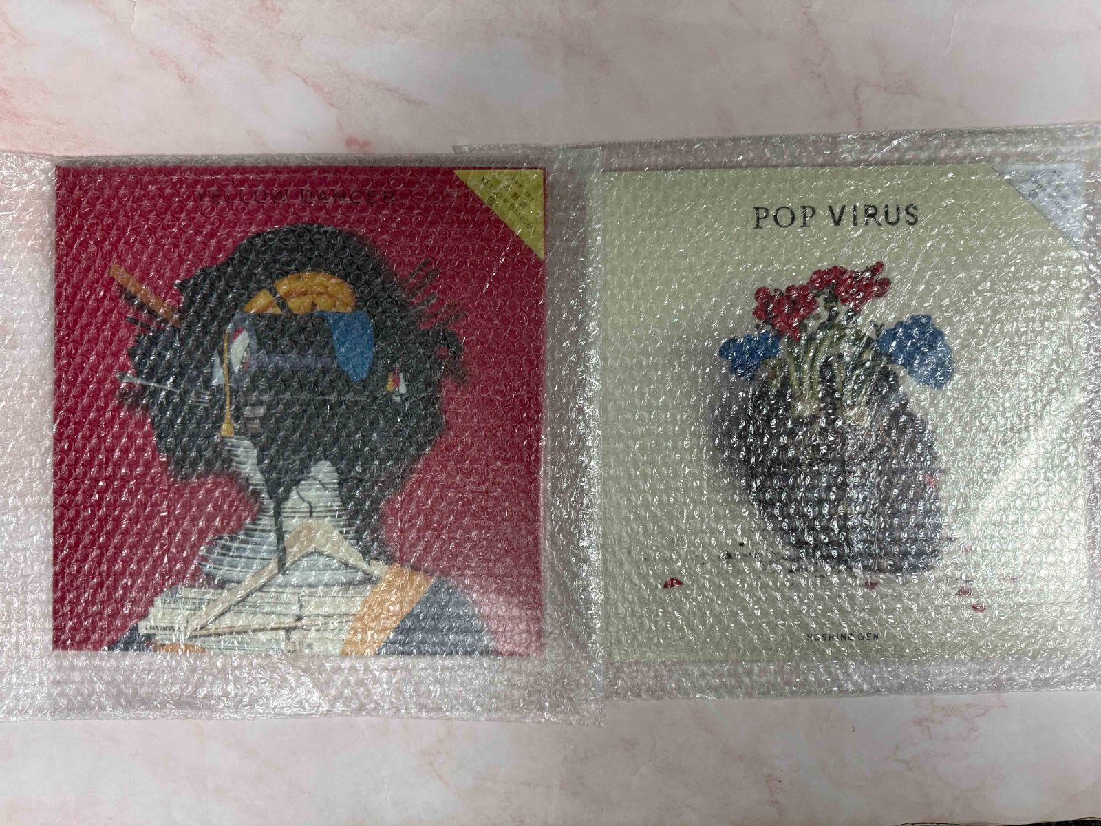 新品・未開封 星野源 YELLOW DANCER & POP VIRUS レコード 2枚セット