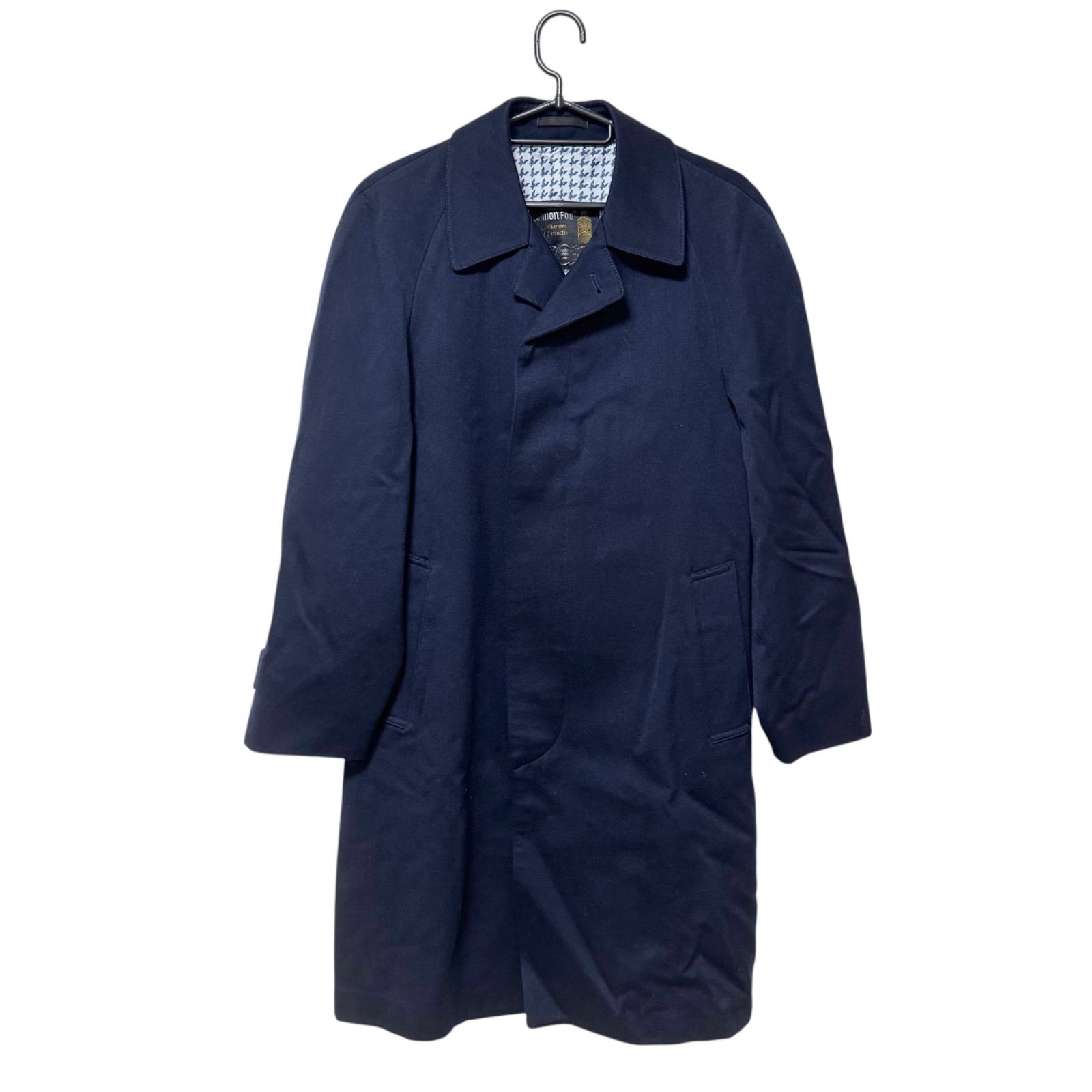 LONDON FOG ロンドンフォグ メンズ アウター ステンカラーコート 紺色