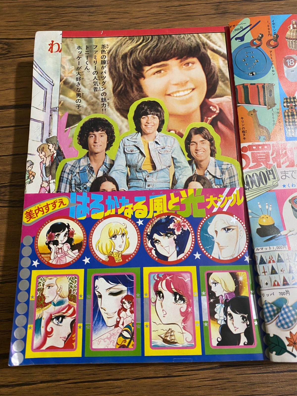 希少】1974年 別冊マーガレット11月号 美内すずえふろく付 昭和レトロ