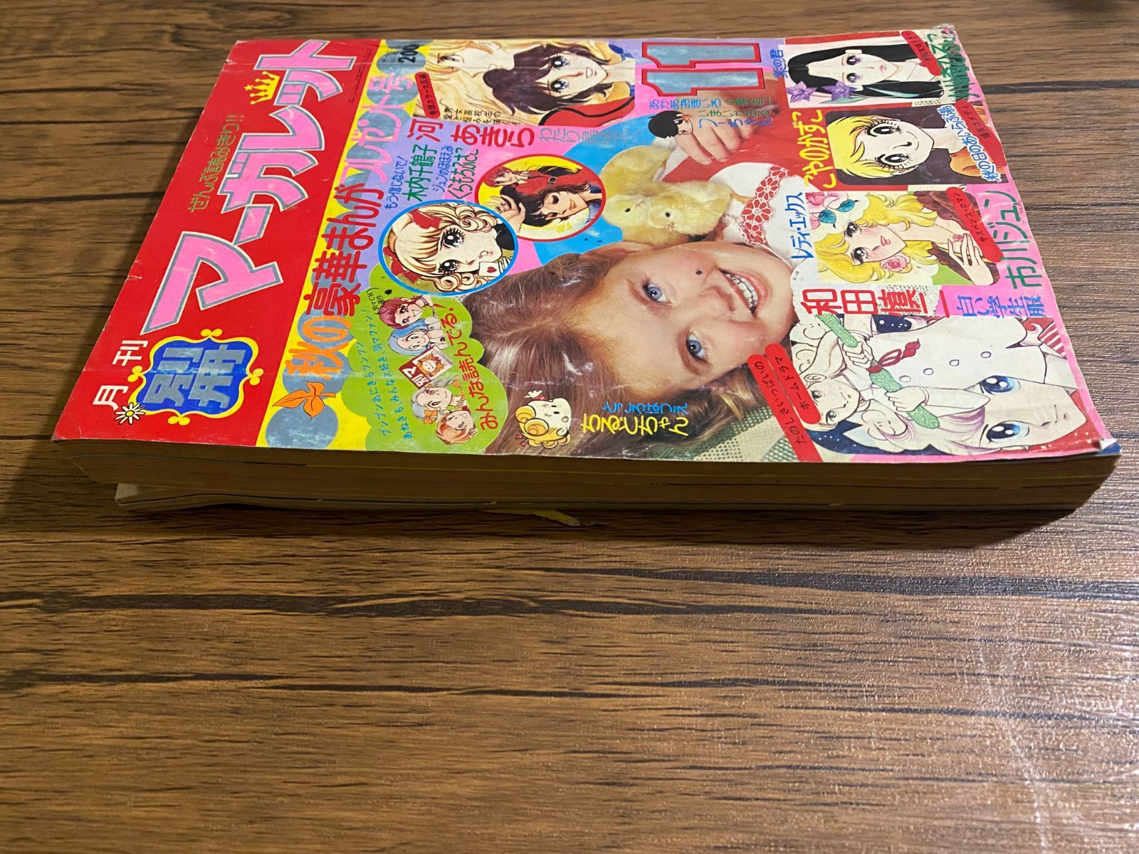 希少】1974年 別冊マーガレット11月号 美内すずえふろく付 昭和レトロ