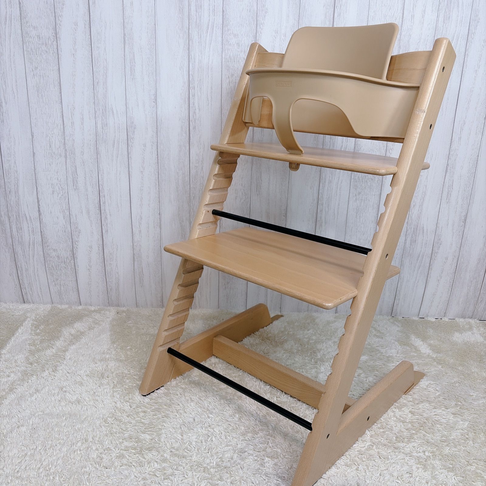 良品】STOKKE ストッケ TRIPP TRAPP トリップトラップ ベビーセット