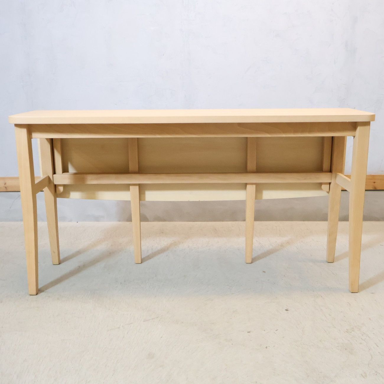 美品 秋田木工　バタフライテーブル　ダイニングテーブル　IDC 大塚家具 秋田木工 バタフライテーブル「T-541」ブナ材 白木塗装色 | 【公式