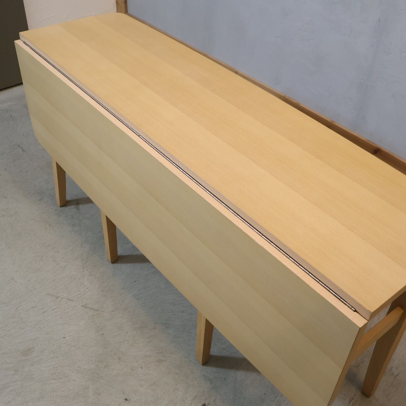 AKIMOKU 秋田木工 ノルディック カウンターテーブル 伸長式 バタフライ