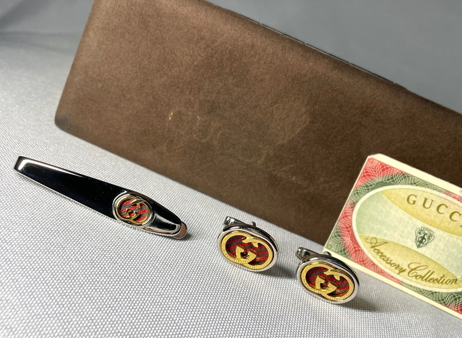 GUCCI グッチ インターロッキングG シェリーライン ヴィンテージカフス