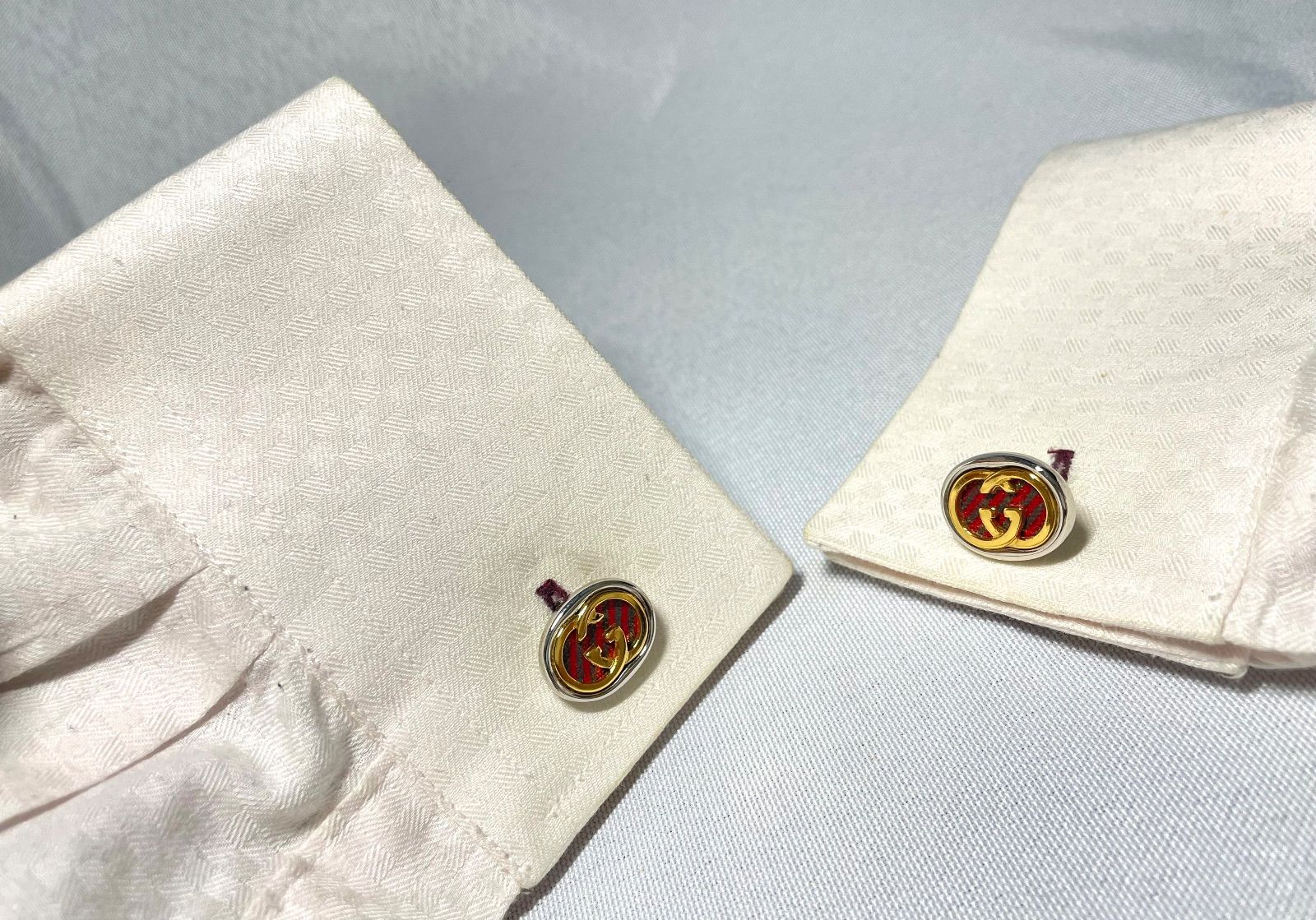 GUCCI グッチ インターロッキングG シェリーライン ヴィンテージカフス