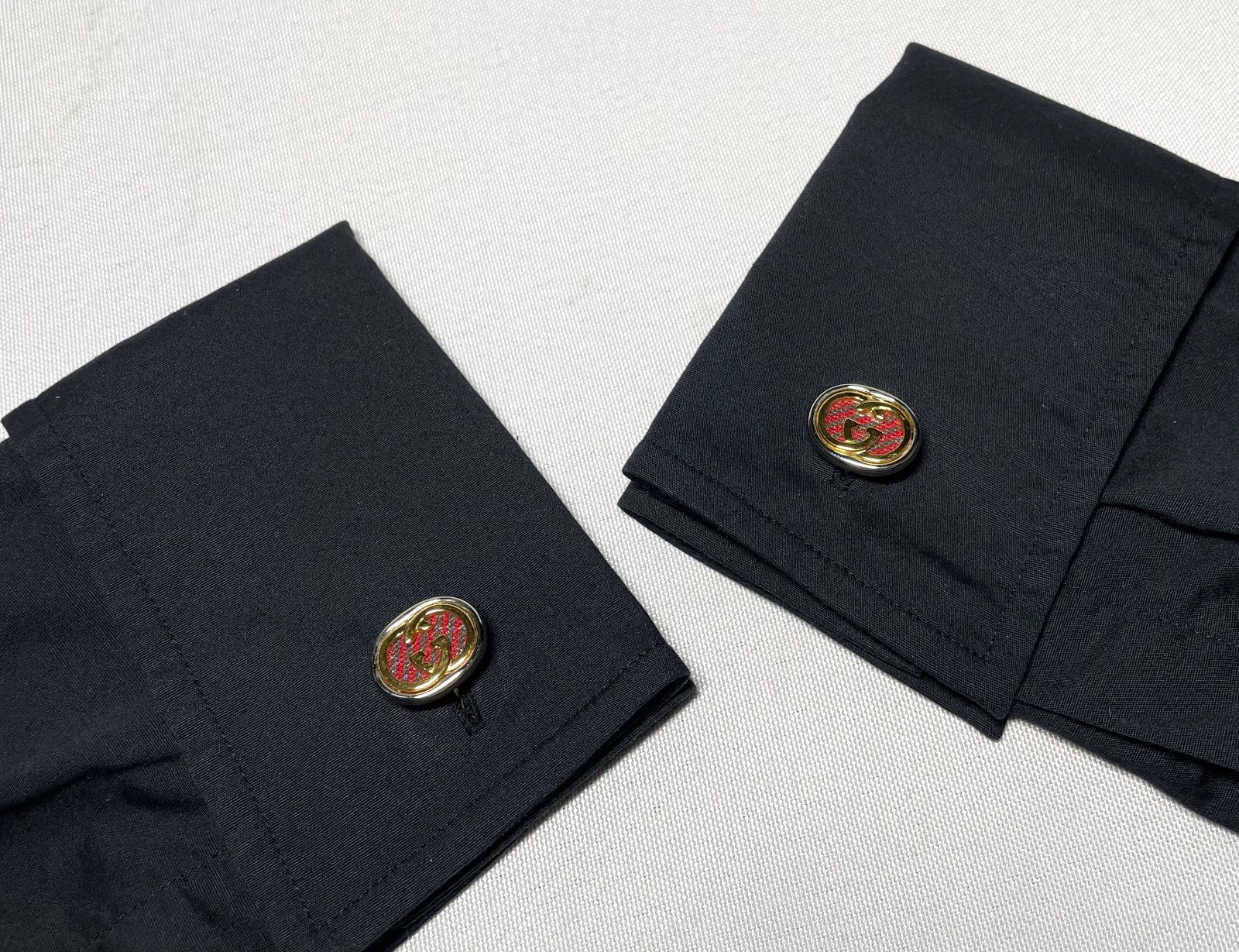 GUCCI グッチ インターロッキングG シェリーライン ヴィンテージカフス