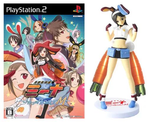 中古】PS2ソフト 月面兎兵器ミーナ ～ふたつのPROJECT M～ [限定版
