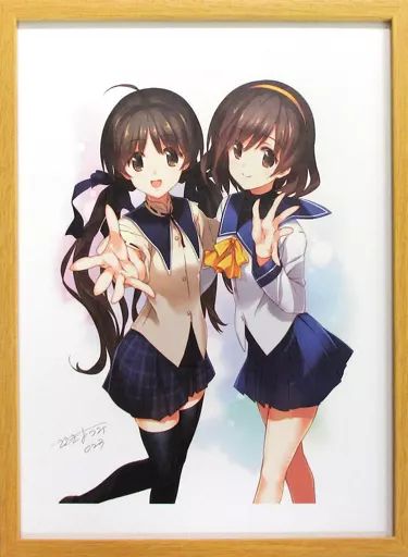 中古】原画イラストボード メモリーズオフ -Innocent Fille- 額装