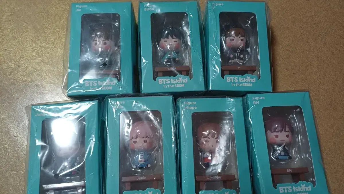 BTS  インザソム フィギュア　トレカ付き BTS Island IN THE SEOM インザソム フィギュア フルセット - メルカリ