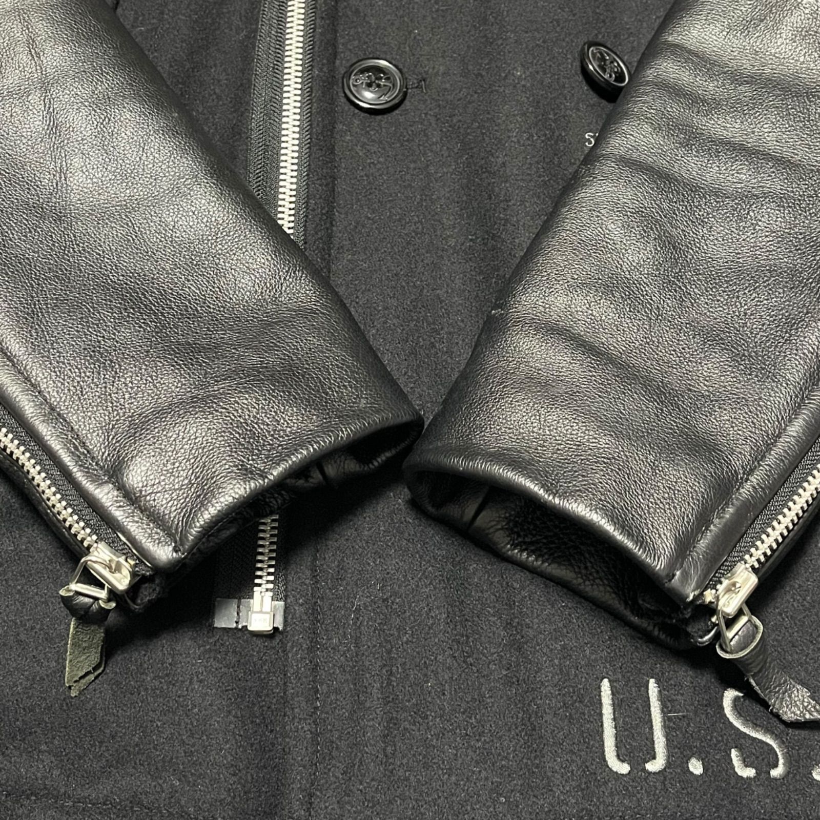 大きいサイズ AVIREX アヴィレックス ダブルライダースジャケット