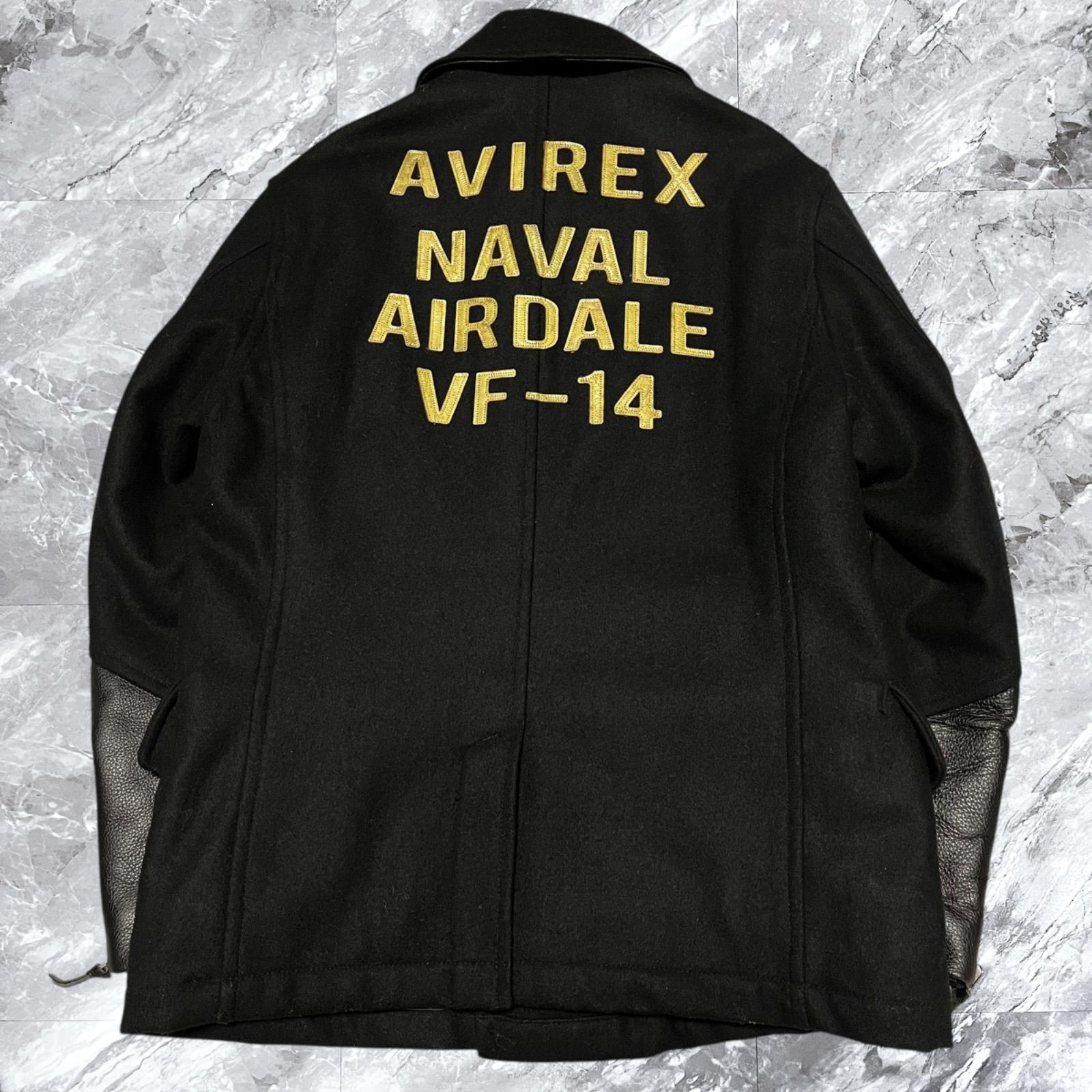 大きいサイズ AVIREX アヴィレックス ダブルライダースジャケット