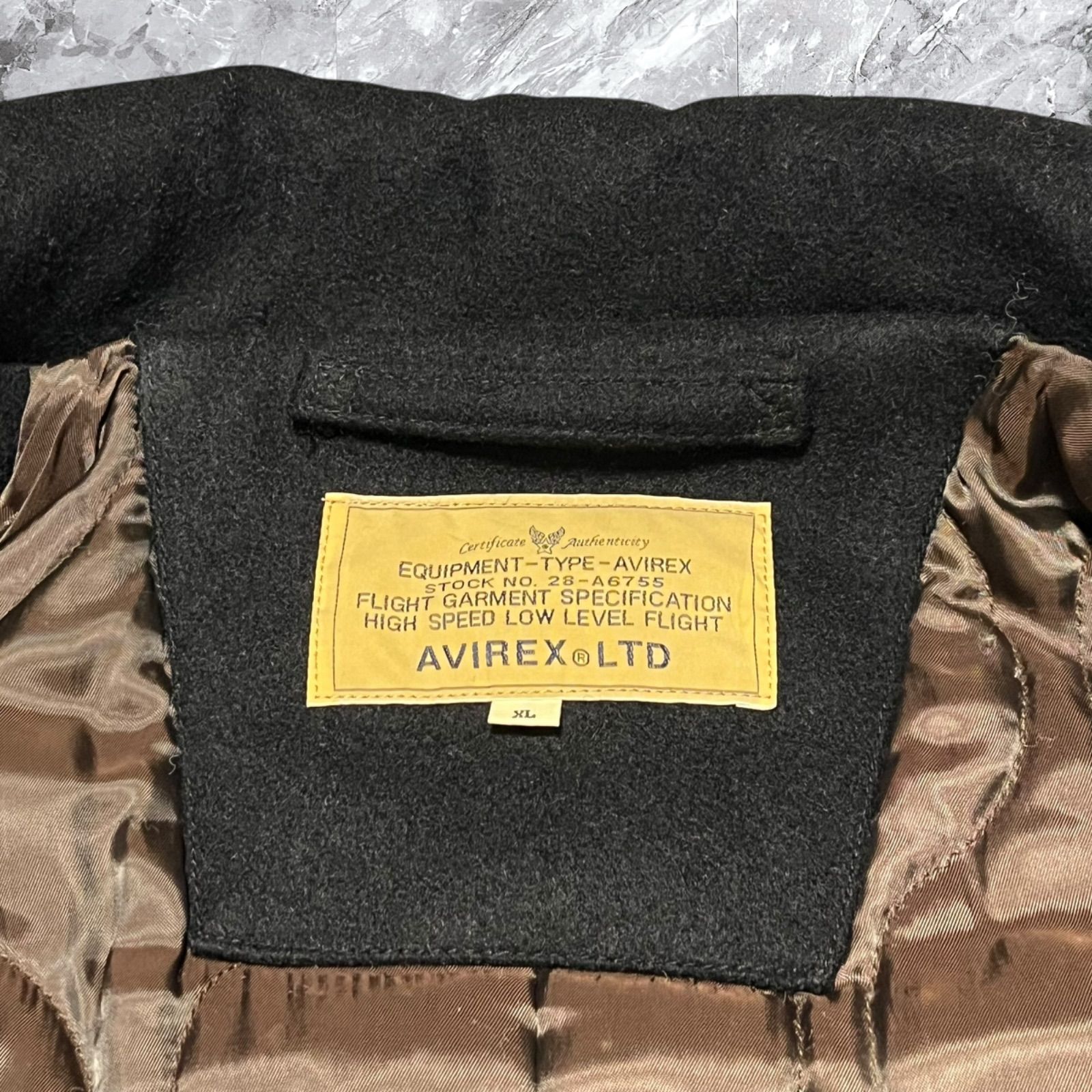 大きいサイズ AVIREX アヴィレックス ダブルライダースジャケット