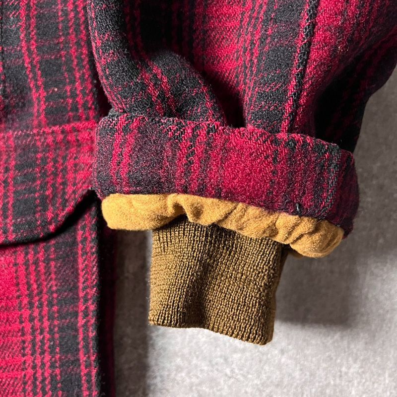 50s WOOLRICH チェック ウール マッキーノ ジャケット 38 / 50年代