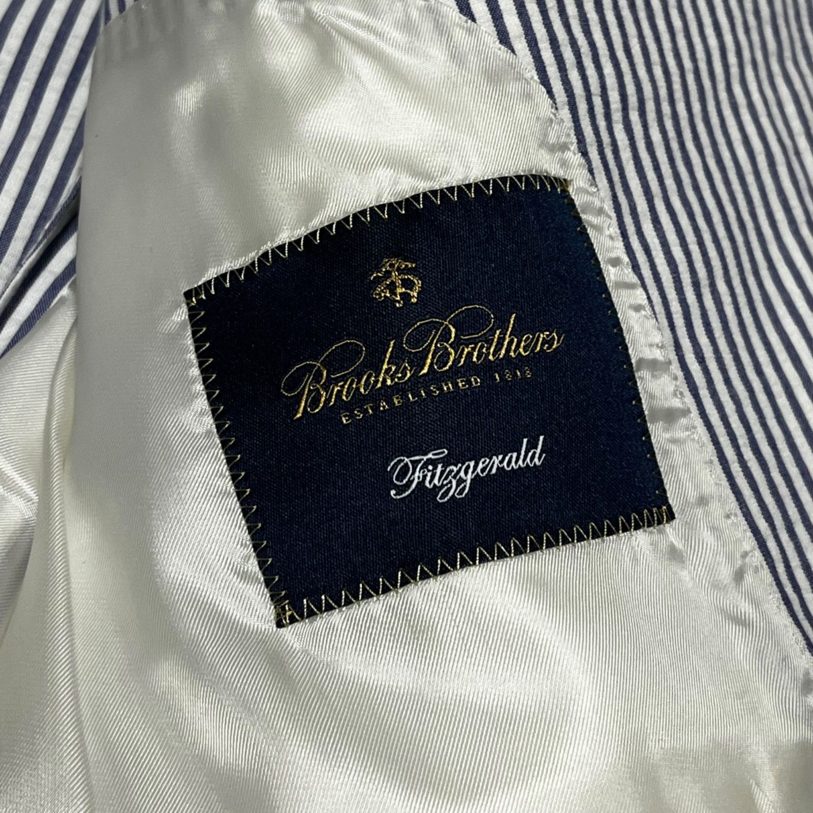 ストライプ ブルー系