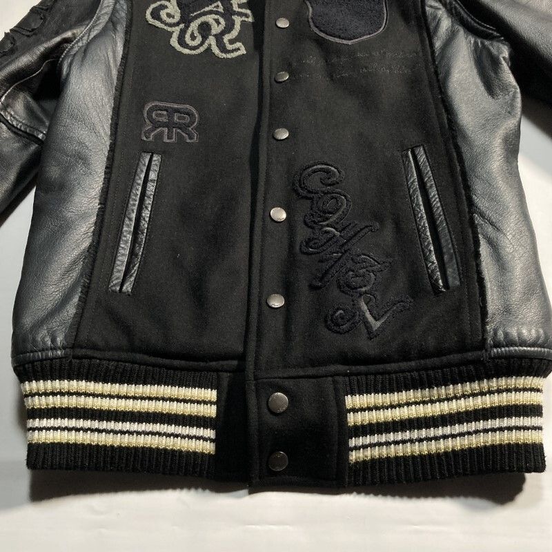 ROEN☆最強の艶感&ラグジュアリー☆一番人気オール黒☆鹿革レザー