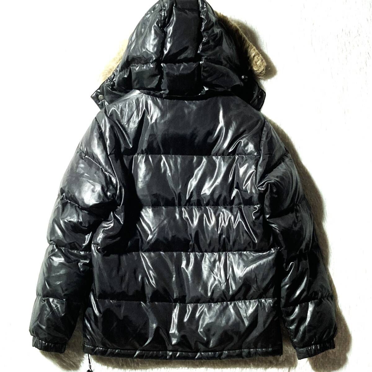 DJ honda☆90s 00s archive☆平成Y2Kヴィンテージ☆ファーフード 光沢