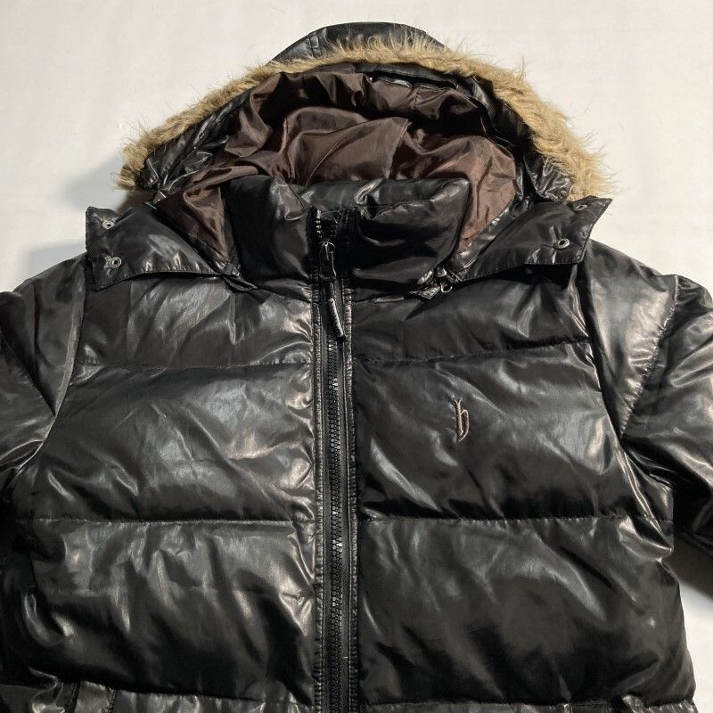 DJ honda☆90s 00s archive☆平成Y2Kヴィンテージ☆ファーフード 光沢