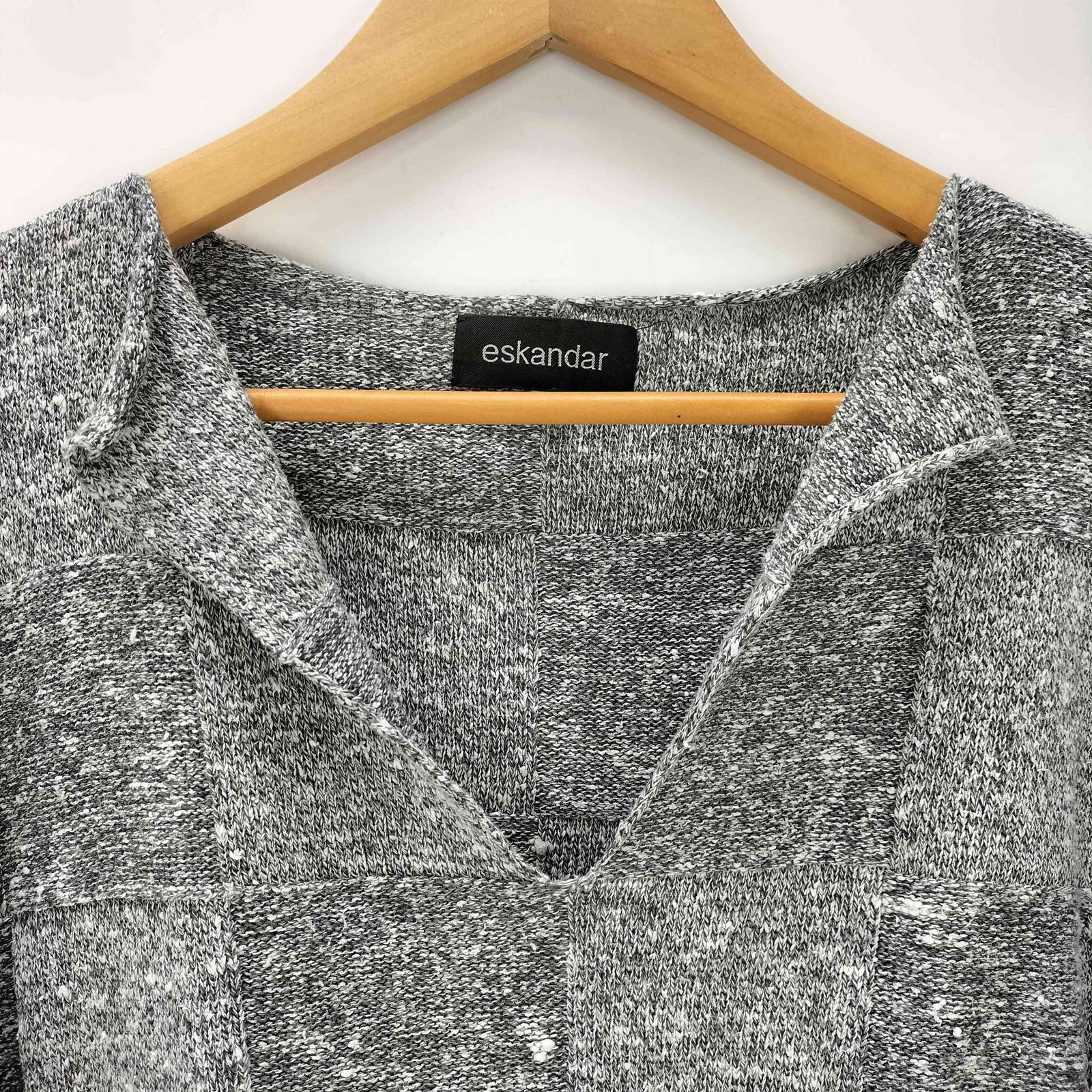 ユーズドフルギ USED古着 00S 平面パターン 霜降り プルオーバー