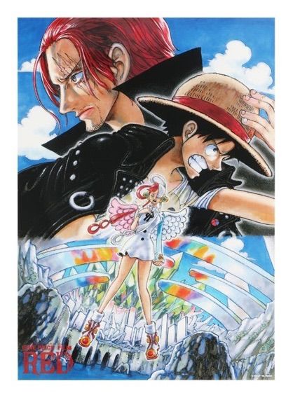 ONE PIECE FILM RED』A3 クリアポスター 2種セット ワンピース - メルカリ