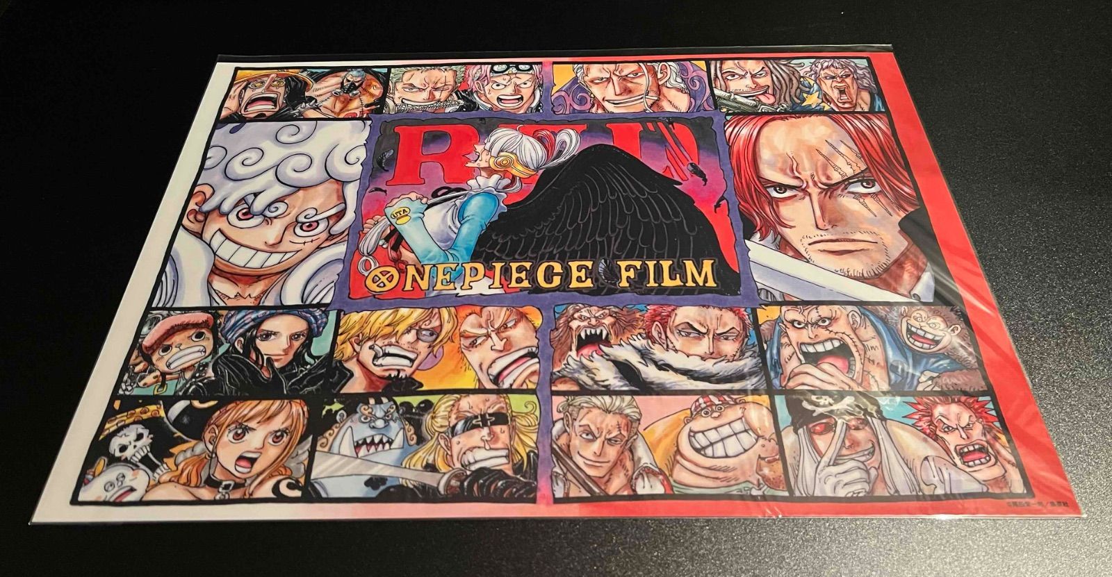 ONE PIECE FILM RED』A3 クリアポスター 2種セット ワンピース - メルカリ