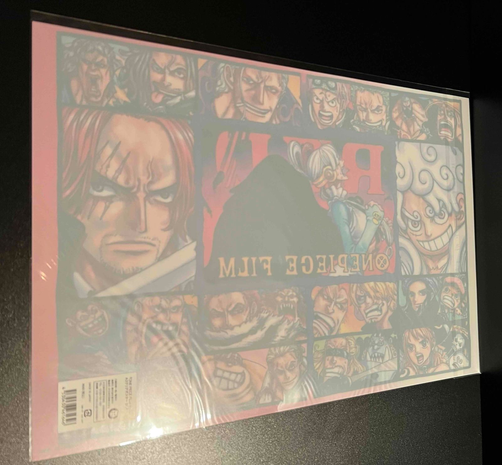 ONE PIECE FILM RED』A3 クリアポスター 2種セット ワンピース - メルカリ