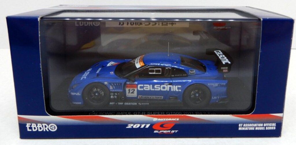 エムエムピー 1/43 EBBRO CALSONIC IMPUL GT-R SUPER GT500 Rd.2 富士