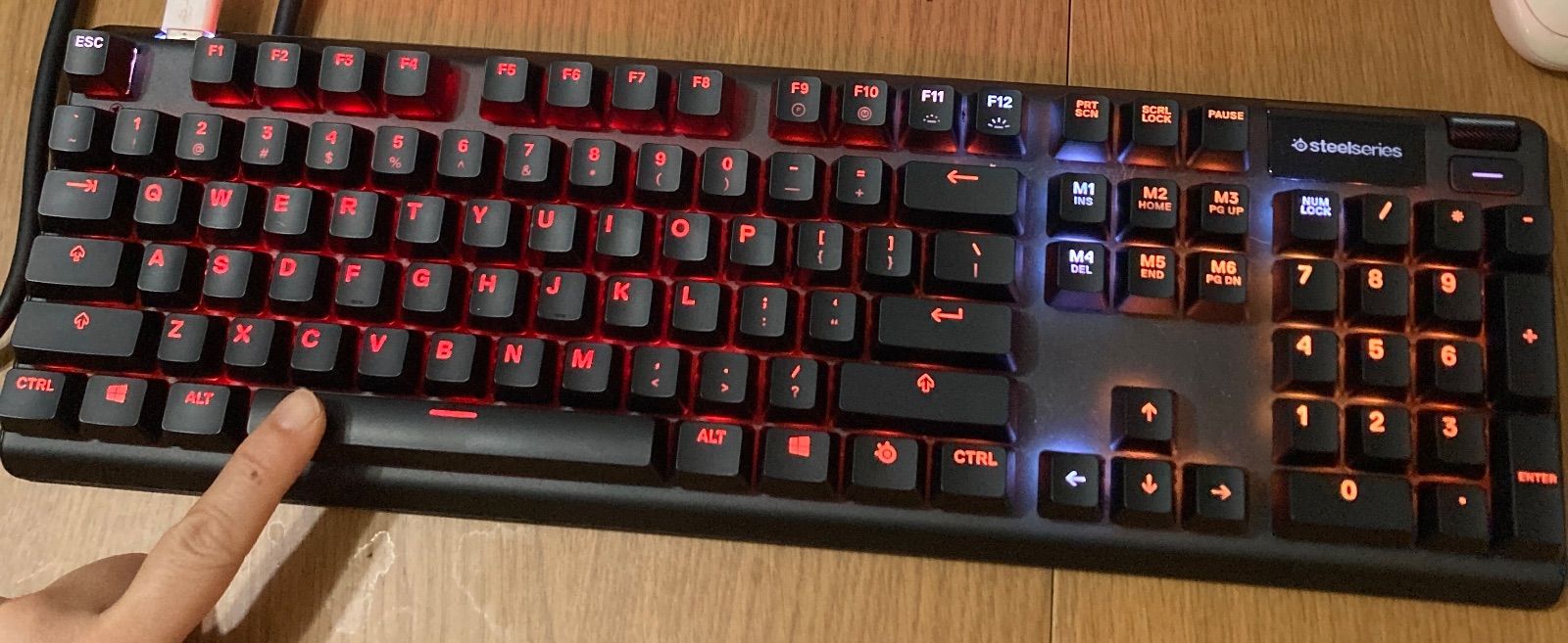 SteelSeries Apex Pro ゲーミングキーボード